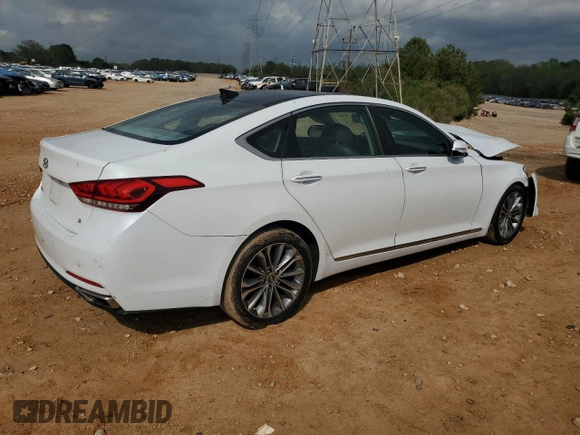 2016 Hyundai Genesis 3.8L z VIN KMHGN4JE7GU134715, wystawiony jako Copart lot #51844625 z przebiegiem 149 594 mil mil oraz Szkody całkowita. Historia ofert i sprzedaży dostępna na DreamBid. Obrazek 3.
