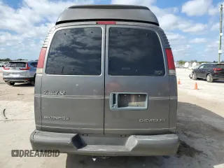 2000 Chevrolet Express Cargo Van w/YF7 with VIN 1GBFG15RXY1264551, listed as a Copart auction lot 88008385 with 206,407 mi miles and Salvage Title. Bid and sale history available at carsss.com. Image 6.