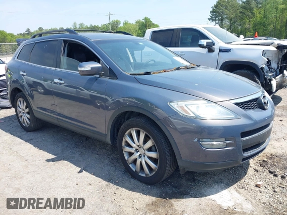 2008 Mazda CX-9 Grand Touring with VIN JM3TB28A580159079, listed as a IAAI auction lot 42013165 with 180,778 mi miles and . Bid and sale history available at carsss.com. Image 1.