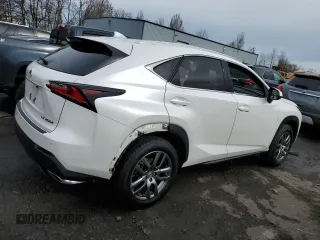 2016 Lexus NX 200t with VIN JTJBARBZ0G2050088, listed as a Copart auction lot 45145555 with 56,282 mi miles and Salvage title. Bid and sale history available at DreamBid. Image 3.