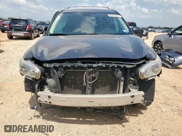 2014 Infiniti QX60 with VIN 5N1AL0MM7EC543260, listed as a Copart auction lot 60425745 with 103,094 mi miles and Salvage title. Bid and sale history available at DreamBid. Image 5.