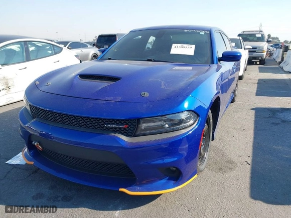 2019 Dodge Charger GT with VIN 2C3CDXHG4KH613043, listed as a IAAI auction lot 41309539 with 90,874 mi miles. Bid and sale history available at carsss.com. Image 2.