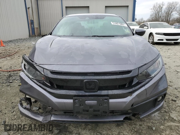 2021 Honda Civic Sport with VIN 2HGFC2F87MH544279, listed as a Copart auction lot 49745115 with 73,822 mi miles and Clean Title. Bid and sale history available at DreamBid. Image 5.