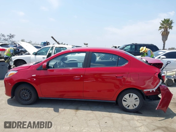 2023 Mitsubishi Mirage ES with VIN ML32FUFJ1PHF06114, listed as a IAAI auction lot 42164974 with 25,281 mi miles and . Bid and sale history available at DreamBid. Image 14.