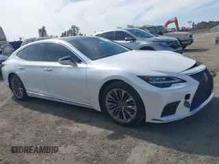2022 Lexus LS with VIN JTHD51FF2N5016326, listed as a IAAI auction lot 41570024 with 20,403 mi miles. Bid and sale history available at carsss.com. Image 13.