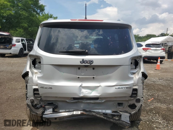 2015 Jeep Renegade Limited with VIN ZACCJBDT0FPB75329, listed as a Copart auction lot 62853495 with 114,693 mi miles and Salvage title. Bid and sale history available at DreamBid. Image 6.