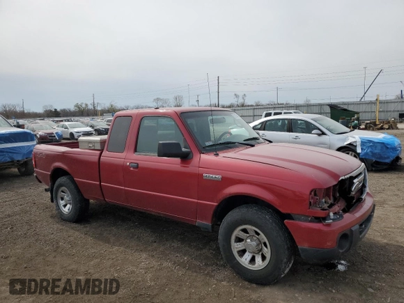 2009 Ford Ranger XLT with VIN 1FTZR45E99PA52904, listed as a Copart auction lot 51734185 with 161,291 mi miles and Salvage title. Bid and sale history available at DreamBid. Image 4.