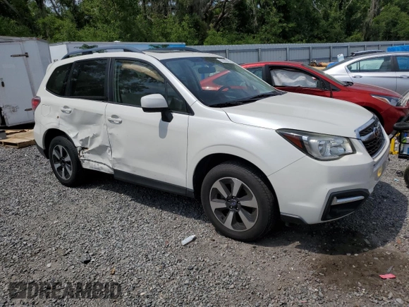 2018 Subaru Forester Premium with VIN JF2SJAGCXJH525650, listed as a Copart auction lot 53528945 with 113,564 mi miles and Salvage Title. Bid and sale history available at carsss.com. Image 4.