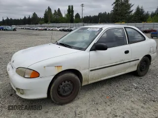1999 Hyundai Accent z VIN KMHVD14N9XU503210, wystawiony jako Copart lot #56486325 z przebiegiem 195 501 mil mil oraz Szkody całkowita. Historia ofert i sprzedaży dostępna na DreamBid. Obrazek 1.
