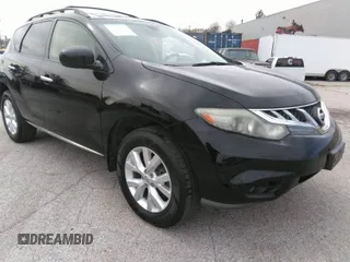 2013 Nissan Murano SL with VIN JN8AZ1MW7DW316985, listed as a IAAI auction lot 41963581 with 170,934 mi miles. Bid and sale history available at carsss.com. Image 1.