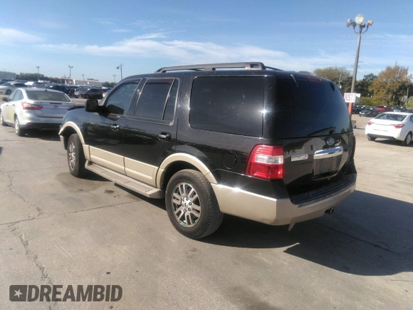 2010 Ford Expedition Eddie Bauer with VIN 1FMJU1H55AEB72829, listed as a IAAI auction lot 38853624 with 199,085 mi miles and . Bid and sale history available at DreamBid. Image 3.