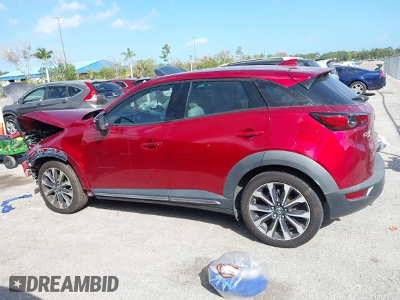 2019 Mazda CX-3 Grand Touring with VIN JM1DKFD70K0431771, listed as a IAAI auction lot 41589257 with 90,119 mi miles. Bid and sale history available at carsss.com. Image 14.