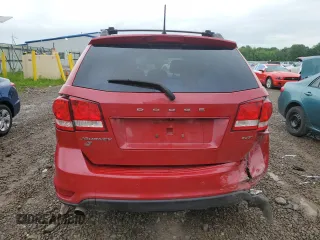 2018 Dodge Journey R/T with VIN 3C4PDDFG9JT477013, listed as a Copart auction lot 59597695 with 151,102 mi miles and Salvage title. Bid and sale history available at DreamBid. Image 6.