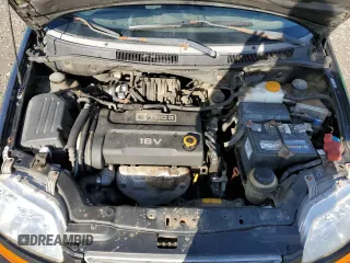 2008 Chevrolet Aveo LS with VIN KL1TD66608B164419, listed as a Copart auction lot 51552215 with 158,791 mi miles and Salvage Title. Bid and sale history available at DreamBid. Image 12.