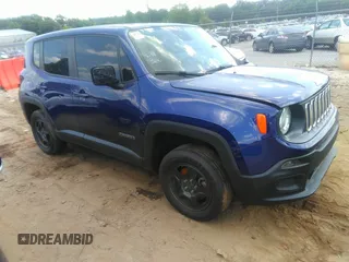 2018 Jeep Renegade Sport with VIN ZACCJBABXJPH94359, listed as a IAAI auction lot 42573664 with 140,985 mi miles and . Bid and sale history available at DreamBid. Image 1.