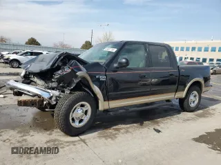 2001 Ford F-150 SuperCrew XLT with VIN 1FTRW07L51KE40128, listed as a Copart auction lot 45887785 with 157,217 mi miles and Salvage Title. Bid and sale history available at carsss.com. Image 1.