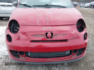 2013 FIAT 500 Abarth with VIN 3C3CFFJHXDT639261, listed as a IAAI auction lot 41360403 with 42,769 mi miles. Bid and sale history available at carsss.com. Image 6.