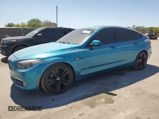 2013 BMW 5 Series GT 535i xDrive with VIN WBASP2C56DC339791, listed as a Copart auction lot 49618295 with 155,713 mi miles and Clean Title. Bid and sale history available at carsss.com. Image 1.