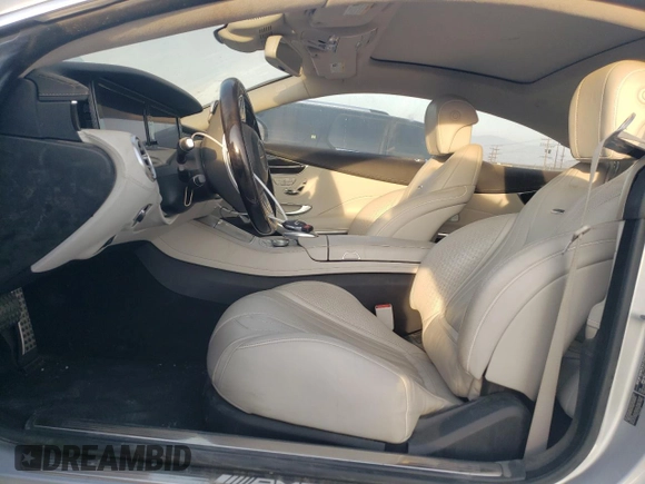 2015 Mercedes-Benz S-Class S 63 AMG with VIN WDDXJ7JB6FA007435, listed as a Copart auction lot 43662235 with 51,362 mi miles and Salvage Title. Bid and sale history available at carsss.com. Image 7.