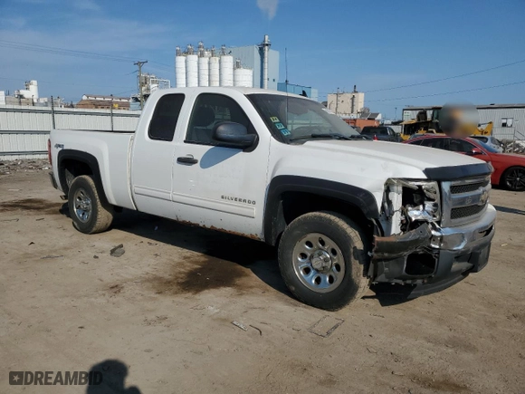 2011 Chevrolet Silverado 1500 LS with VIN 1GCRKREA0BZ146355, listed as a Copart auction lot 69696314 with 283,054 mi miles and Salvage Title. Bid and sale history available at carsss.com. Image 4.