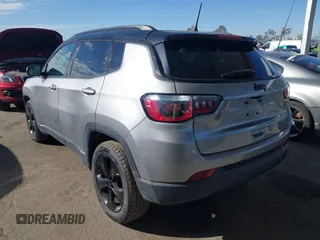 2020 Jeep Compass Latitude w/Sun/Safety Pkg with VIN 3C4NJCBB1LT102627, listed as a IAAI auction lot 41657827 with 68,371 mi miles. Bid and sale history available at carsss.com. Image 3.