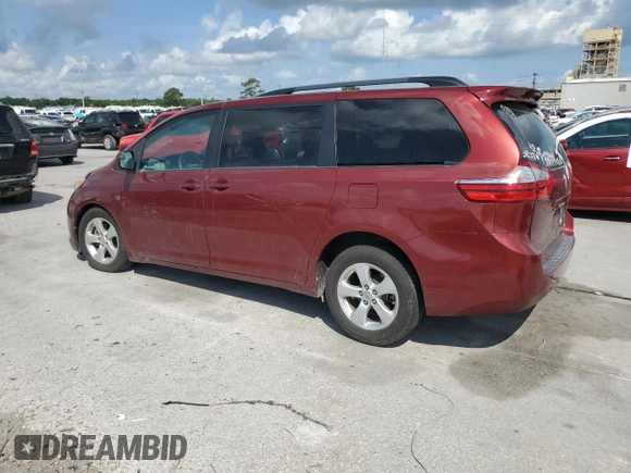 2017 Toyota Sienna LE Auto Access Seat with VIN 5TDKZ3DC1HS890926, listed as a Copart auction lot 58005395 with 85,508 mi miles and Salvage title. Bid and sale history available at DreamBid. Image 2.