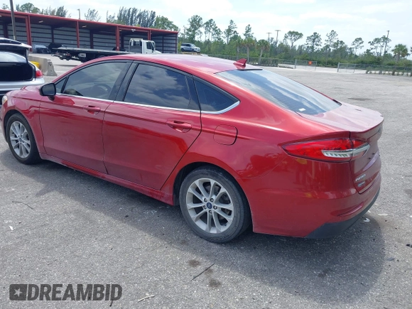2020 Ford Fusion SE with VIN 3FA6P0HD5LR164755, listed as a IAAI auction lot 42092028 with 96,959 mi miles and . Bid and sale history available at DreamBid. Image 3.