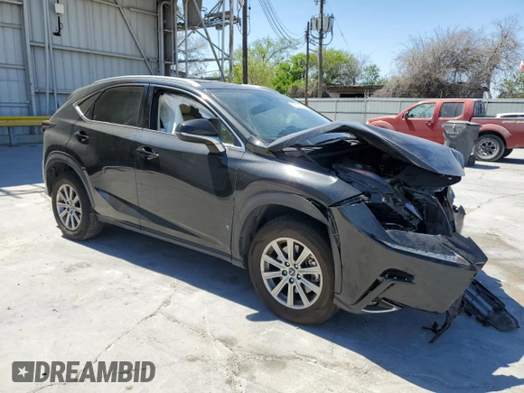 2021 Lexus NX with VIN JTJDARBZ9M2181900, listed as a Copart auction lot 50131785 with 35,595 mi miles and Salvage Title. Bid and sale history available at carsss.com. Image 4.