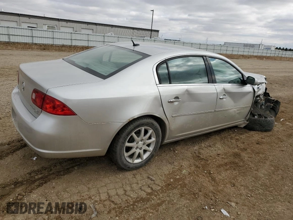 2007 Buick Lucerne CXL with VIN 1G4HD57297U106571, listed as a Copart auction lot 54661625 with 113,553 mi miles and Salvage Title. Bid and sale history available at DreamBid. Image 3.