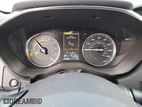 2021 Subaru Crosstrek Special Sports с VIN JF2GTHSC8MH263325, выставлен на аукционе Copart как лот 58989005 с пробегом 74 666 миль миль и На запчасти • Non repairable. История ставок и продаж доступна на DreamBid. Изображение 9.