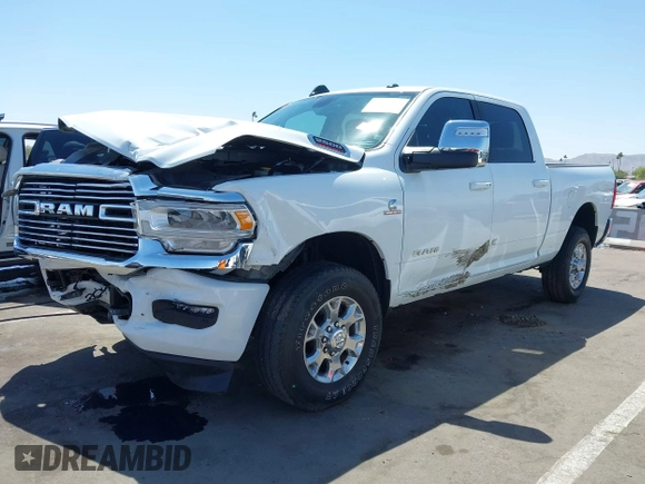 2023 Ram 2500 Laramie with VIN 3C6UR5FL2PG559276, listed as a IAAI auction lot 42281324 with 23,526 mi miles and . Bid and sale history available at DreamBid. Image 17.