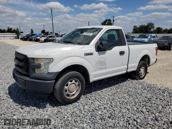 2016 Ford F-150 XL with VIN 1FTMF1C87GFB41842, listed as a Copart auction lot 54985305 with 167,936 mi miles and Clean Title. Bid and sale history available at DreamBid. Image 1.
