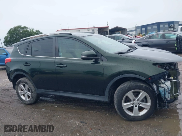 2013 Toyota RAV4 XLE with VIN 2T3RFREV2DW093538, listed as a IAAI auction lot 42404926 with 55,215 mi miles and . Bid and sale history available at DreamBid. Image 14.