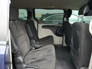 2015 Dodge Grand Caravan SE with VIN 2C4RDGBG5FR747087, listed as a Copart auction lot 50343765 with 195,018 mi miles and Salvage Title. Bid and sale history available at DreamBid. Image 11.