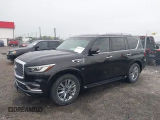 2019 Infiniti QX80 Luxe z VIN JN8AZ2NE9K9232450, wystawiony jako IAAI lot #42171227 z przebiegiem 98 279 mil mil oraz . Historia ofert i sprzedaży dostępna na DreamBid. Obrazek 6.