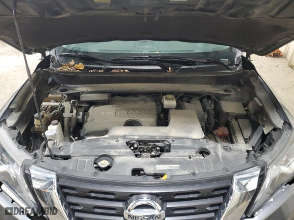 2018 Nissan Pathfinder SL with VIN 5N1DR2MM4JC644354, listed as a Copart auction lot 87827465 with 157,161 mi miles and Salvage Title. Bid and sale history available at carsss.com. Image 13.