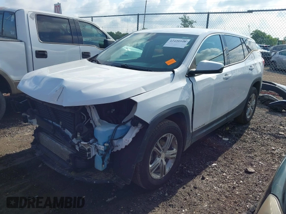 2019 GMC Terrain SLE with VIN 3GKALMEV2KL290050, listed as a IAAI auction lot 42420548 with 58,285 mi miles and . Bid and sale history available at DreamBid. Image 18.