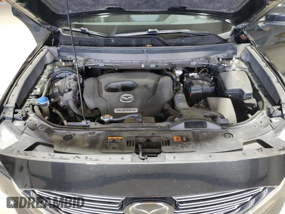 2021 Mazda CX-9 Carbon Edition with VIN JM3TCBDY7M0516272, listed as a Copart auction lot 62078735 with 81,424 mi miles and Salvage title. Bid and sale history available at DreamBid. Image 12.