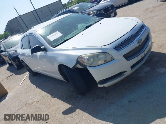 2012 Chevrolet Malibu 1FL with VIN 1G1ZA5EU1CF299215, listed as a IAAI auction lot 42007125 with 145,262 mi miles and . Bid and sale history available at DreamBid. Image 1.