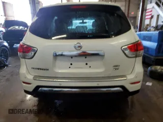 2016 Nissan Pathfinder S with VIN 5N1AR2MMXGC652177, listed as a Copart auction lot 47100055 with 122,497 mi miles and Salvage Title. Bid and sale history available at carsss.com. Image 6.