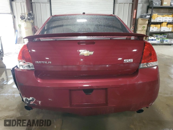 2006 Chevrolet Impala SS with VIN 2G1WD58C969285556, listed as a Copart auction lot 46403665 with 117,982 mi miles and Salvage Title. Bid and sale history available at DreamBid. Image 6.