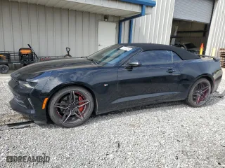 2017 Chevrolet Camaro 2LT with VIN 1G1FD3DS1H0101483, listed as a Copart auction lot 56183254 with 124,645 mi miles and Salvage Title. Bid and sale history available at carsss.com. Image 1.