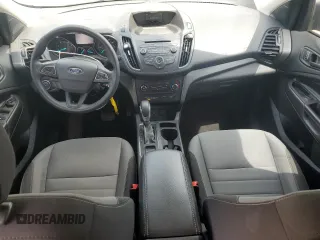 2018 Ford Escape S with VIN 1FMCU0F7XJUA71377, listed as a Copart auction lot 53922215 with 57,459 mi miles and Salvage title. Bid and sale history available at DreamBid. Image 8.