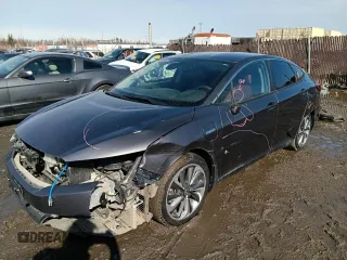 2018 Honda Clarity z VIN JHMZC5F11JC008070, wystawiony jako Copart lot #53681845 z przebiegiem 75 226 mil mil oraz Szkoda całkowita • Salvage title. Historia ofert i sprzedaży dostępna na DreamBid. Obrazek 1.