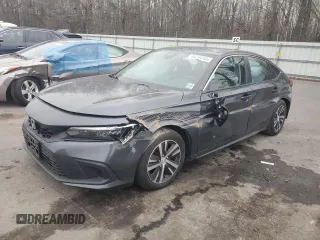 2022 Honda Civic LX z VIN 19XFL2H51NE023279, wystawiony jako Copart lot #44234145 z przebiegiem Nie podano mil oraz Szkoda całkowita • Salvage title. Historia ofert i sprzedaży dostępna na DreamBid. Obrazek 1.
