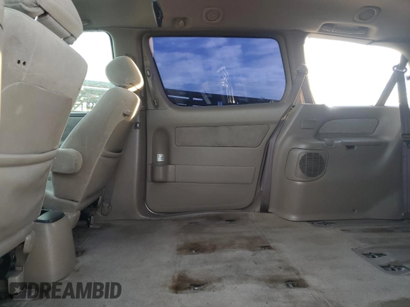 2002 Toyota Sienna LE with VIN 4T3ZF13C12U486009, listed as a Copart auction lot 87877695 with 250,778 mi miles and Salvage Title. Bid and sale history available at carsss.com. Image 11.