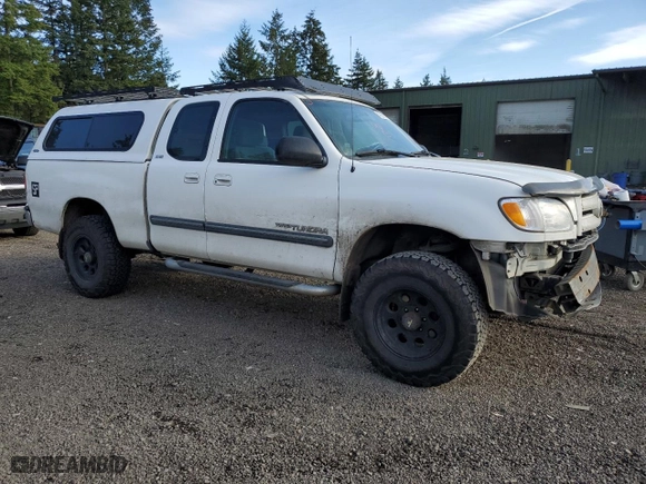 2003 Toyota Tundra SR5 with VIN 5TBBN44123S433673, listed as a Copart auction lot 47969615 with 237,606 mi miles and Salvage Title. Bid and sale history available at carsss.com. Image 4.
