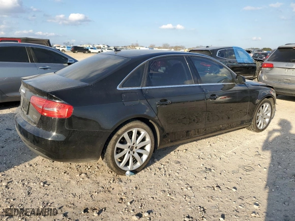 2013 Audi A4 Premium Plus with VIN WAUEFAFL3DN009678, listed as a Copart auction lot 43859695 with 169,931 mi miles and Clean Title. Bid and sale history available at carsss.com. Image 3.