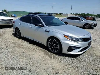 2019 Kia Optima SX with VIN 5XXGW4L20KG362431, listed as a Copart auction lot 56152375 with 98,829 mi miles and Salvage title. Bid and sale history available at DreamBid. Image 14.