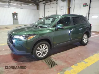 2022 Toyota Corolla Cross LE with VIN 7MUCAABG7NV038300, listed as a Copart auction lot 51368165 with 20,738 mi miles and Salvage title. Bid and sale history available at DreamBid. Image 1.
